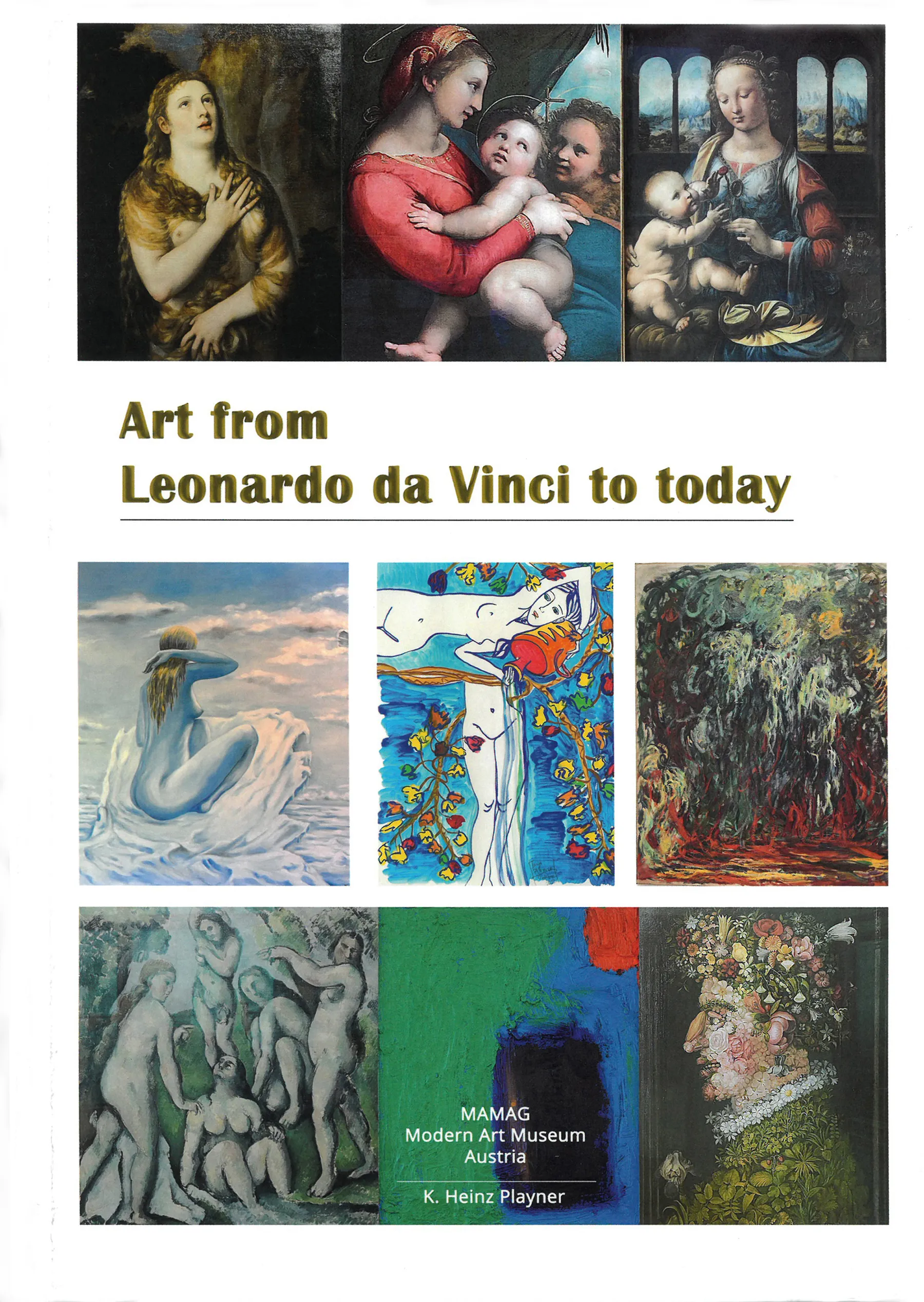 Art from Leonardo da Vinci to today – publikacja książkowa MAMAG, Vienna, 2022