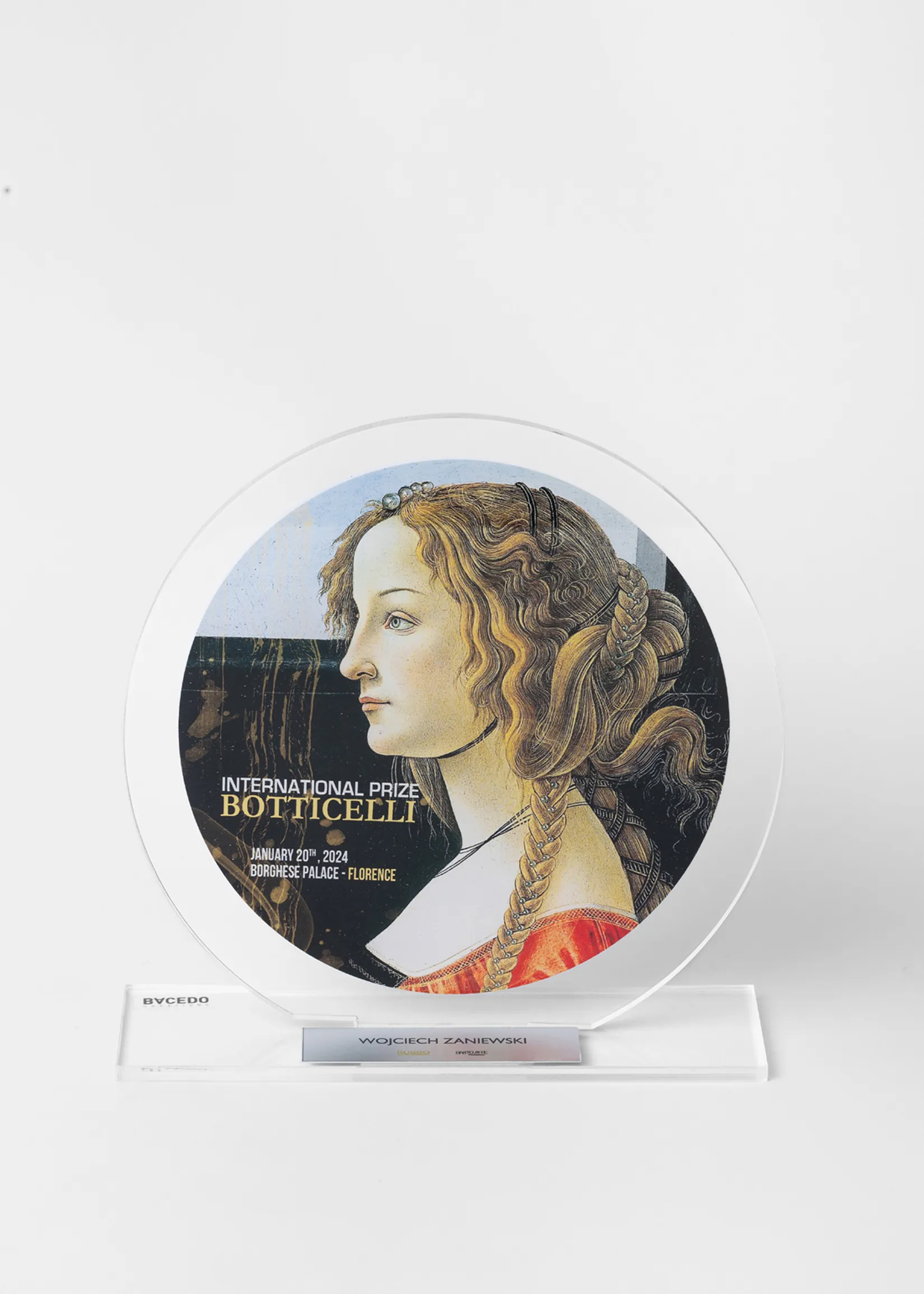 International Prize Botticelli, Borghese Palace, FLORENCE 2024