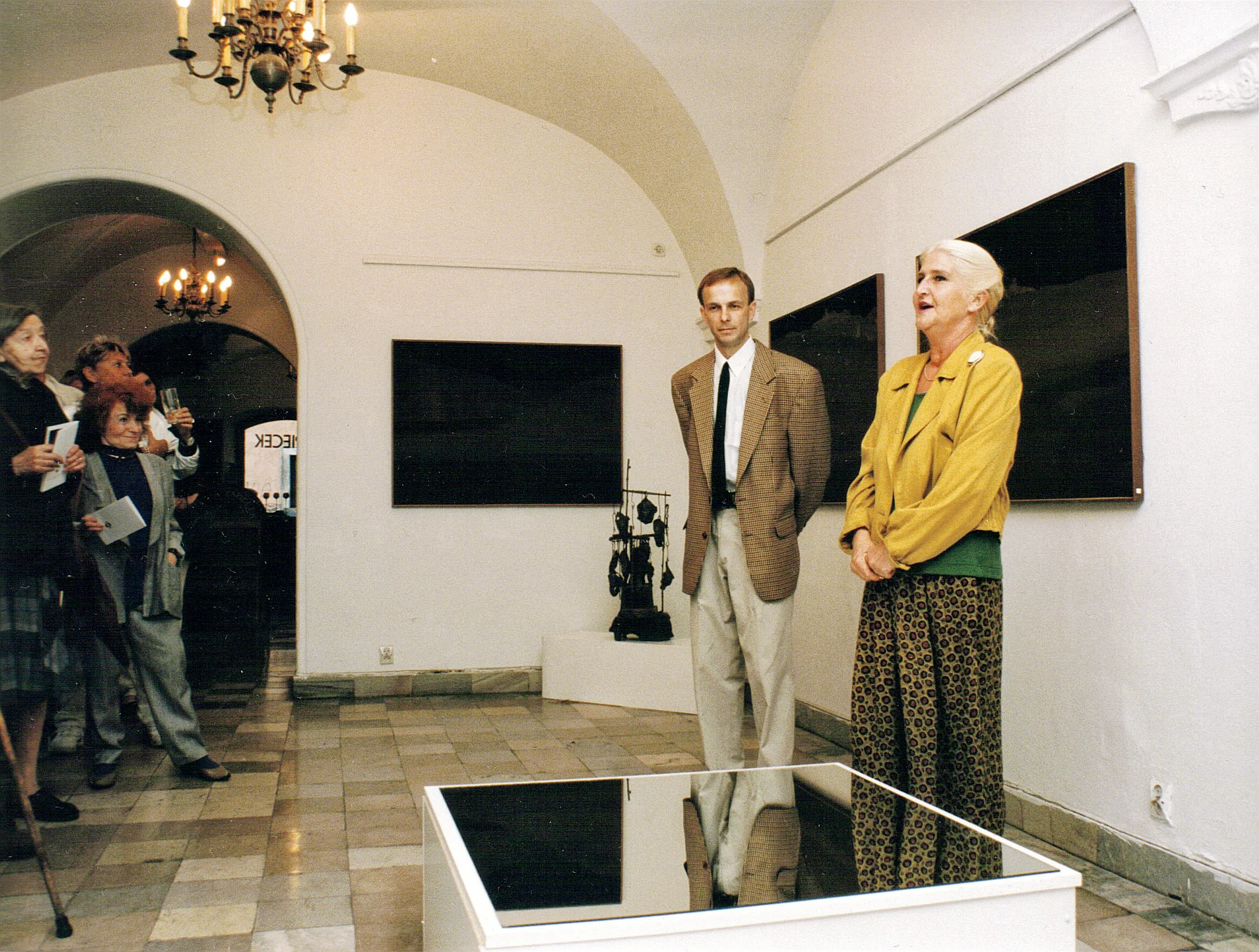 Indywidualna wystawa w Galerii Zapiecek, Warszawa 1996