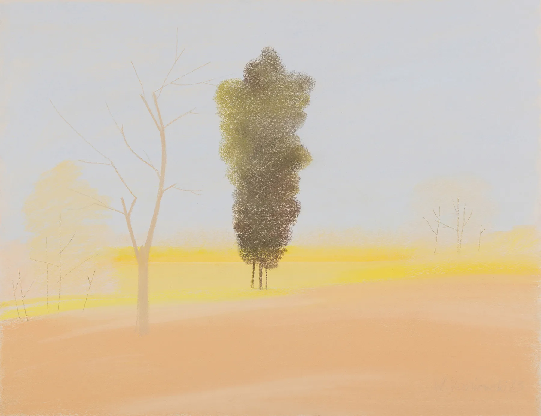 Pastel – z cyklu Wydmy 2023, 50 x 65 cm