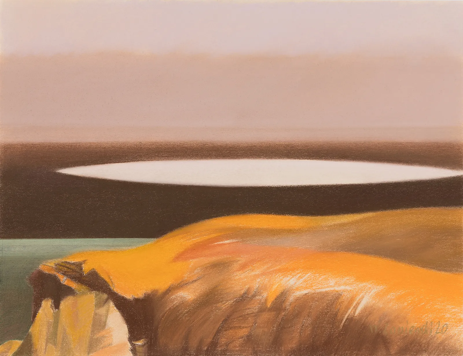 Pastel – Niepokój I, 2020, 49 x 64 cm