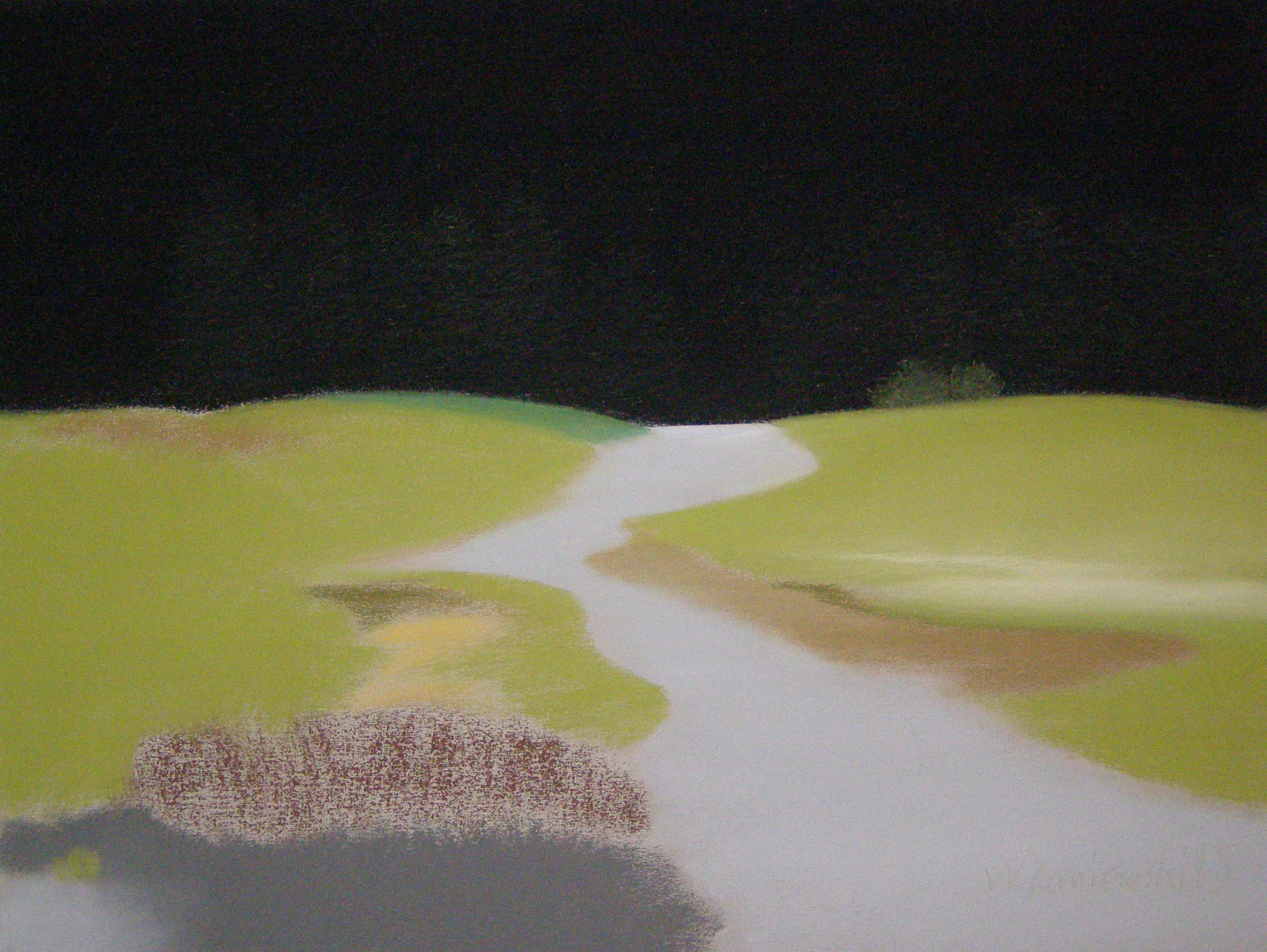 Pastel – z cyklu Wydmy 2015, 49 x 64 cm