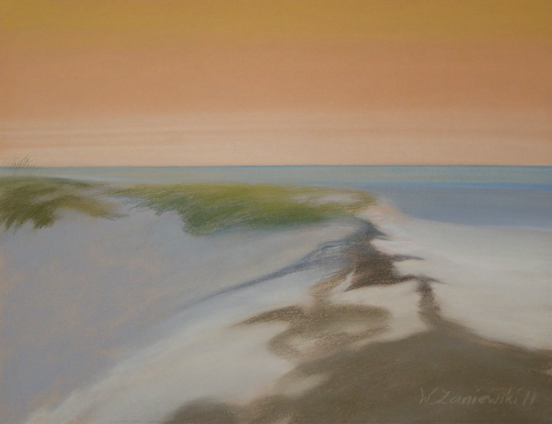 Pastel – z cyklu Wydmy 2011, 49 x 64 cm